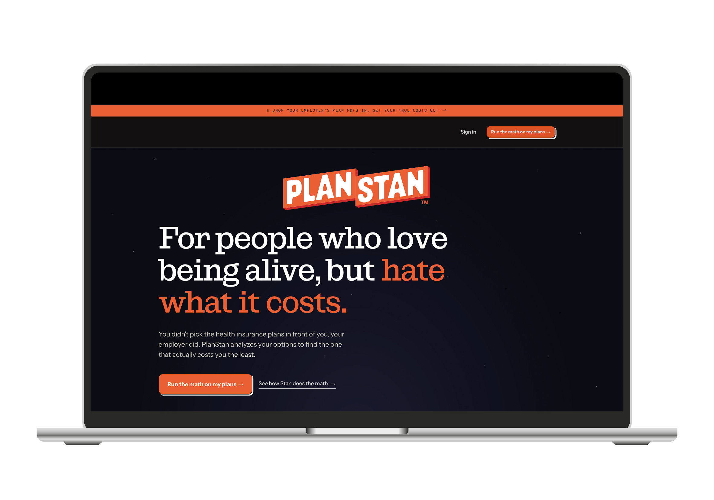 Plan Stan preview