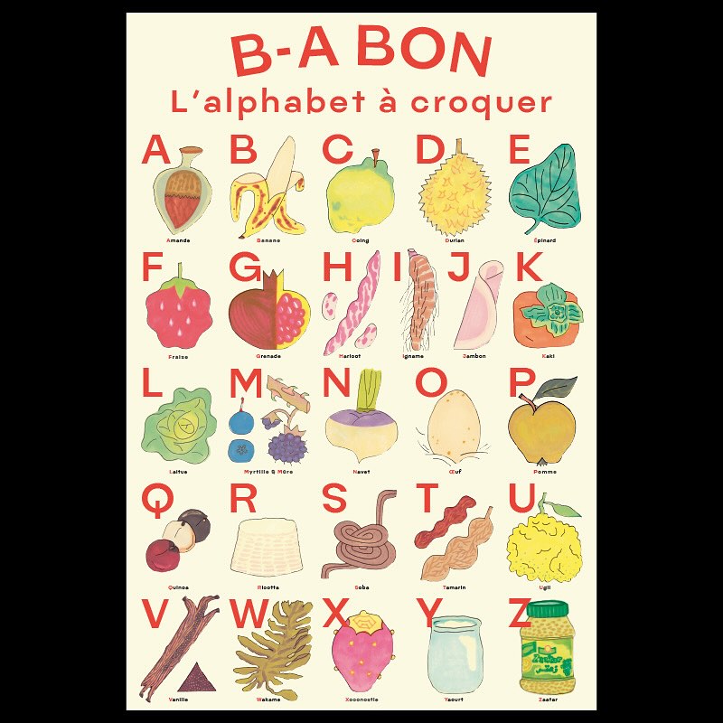 B-A Bon, l'alphabet à croquer preview